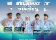 Tiga Siswa SMPN 1 Padang Raih Medali KOSSMI Nasional