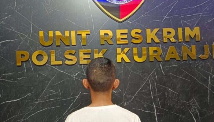 Polsek Kuranji Tangkap Pencuri TV di Padang