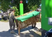 Satpol PP Padang Tertibkan Lapak Pedagang di Fasum-Fasos