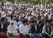 Warga Batusangkar Padati Cindua Mato untuk Shalat Idul Adha