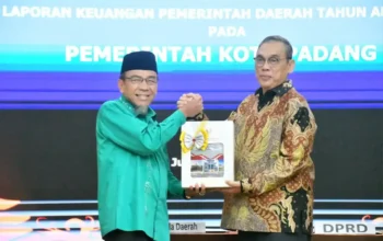 Pemko Padang Raih WTP Ke-13 dari BPK Sumbar