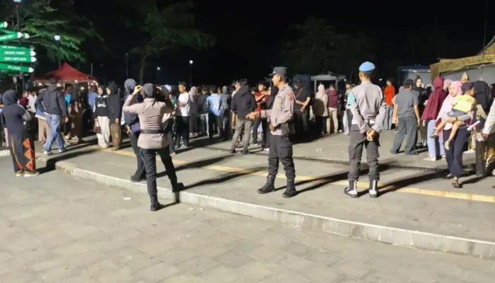 Polres Tanah Datar Gelar KRYD Cegah Tawuran dan Balap Liar Batusangkar