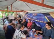 kegiatan silaturahmi dan ngopi bareng yang digelar Humas Polda Sumbar bersama awak media di Posko Teh Talua, Padang, Jumat (22/5/2026).