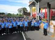 Mahyeldi Lepas Jalan Pagi KORPRI Setda Sumbar Sambut Pancasila