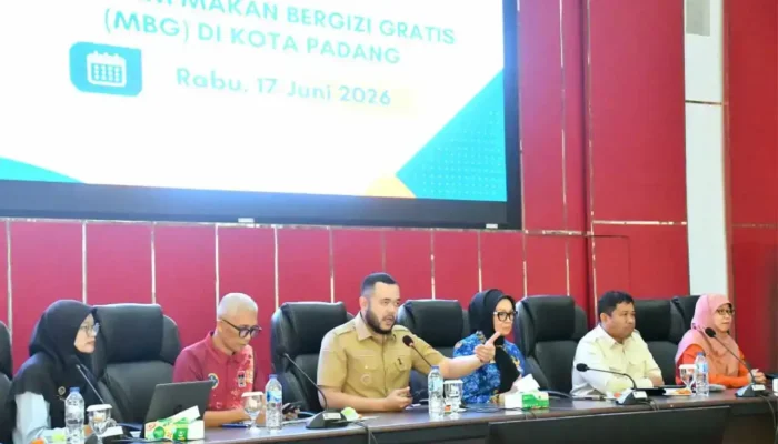 Padang Perketat MBG, Wali Kota Dorong SPPG Penuhi Standar Nasional