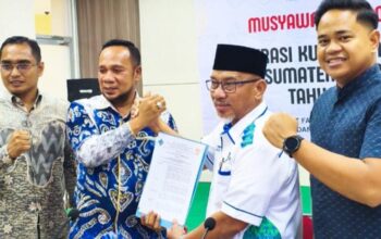 Aprinaldi Pimpin Ferkushi Sumbar 2026-2030 Secara Aklamasi