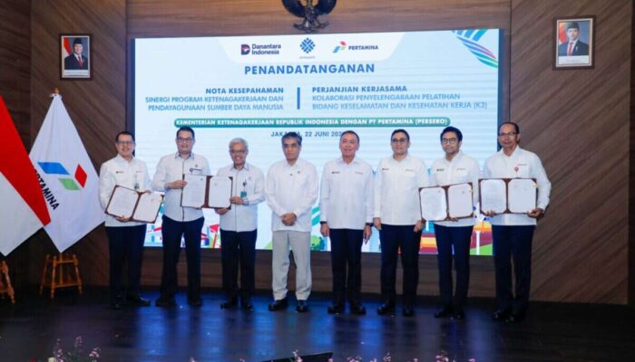 Kemnaker-Pertamina Perkuat SDM Lewat Pelatihan Vokasi K3
