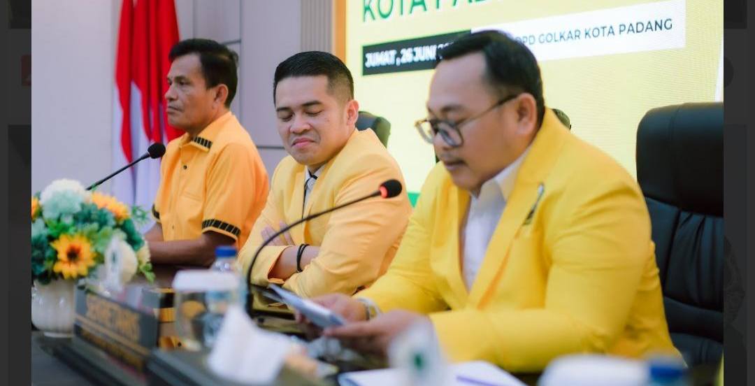golkar-padang-gelar-pleno,-komit-benahi-organisasi,-perkuat-kedekatan-dengan-masyarakat 