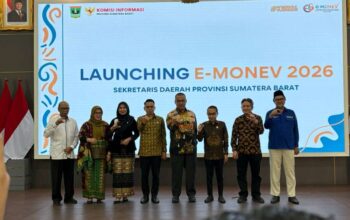 KI Sumbar Launching E-Monev, 461 Badan Publik Dinilai
