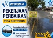 perumda-am-padang-perbaiki-pipa-bocor-di-lubuk-buaya,-ini-wilayah-alami-gangguan-air