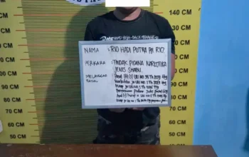 Polisi Tangkap Rio di Pasaman, Sita 13 Paket Sabu