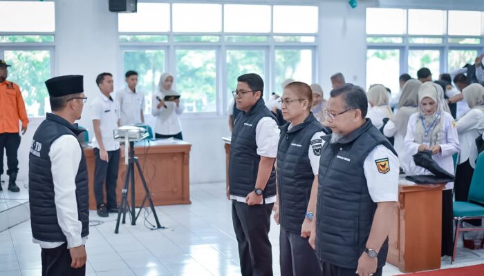 Sekda Tanah Datar Kukuhkan TRC OPD untuk Tangani Bencana
