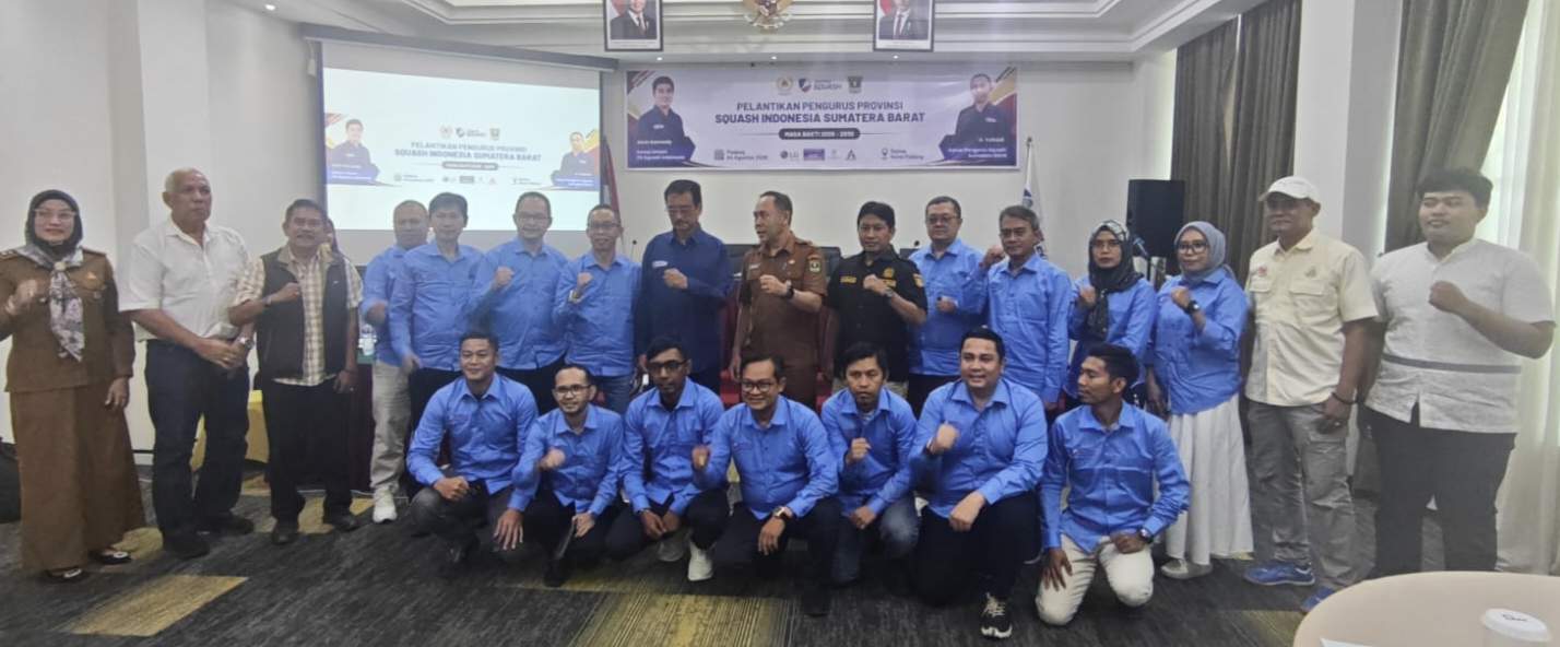 pengprov-squash-sumbar-2026-2030-resmi-dilantik,-bidik-lolos-kualifikasi-pon