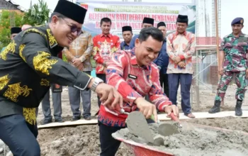 Agam Bangun Kantor Wali Nagari Tiku Selatan Baru