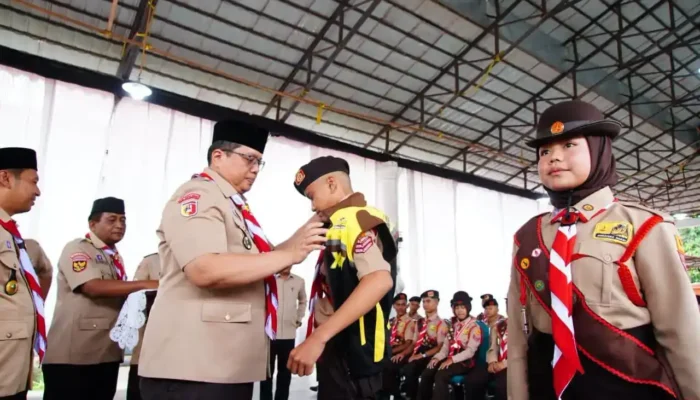 Kwarcab Tanah Datar Berangkatkan 60 Pramuka ke Jamnas Cibubur