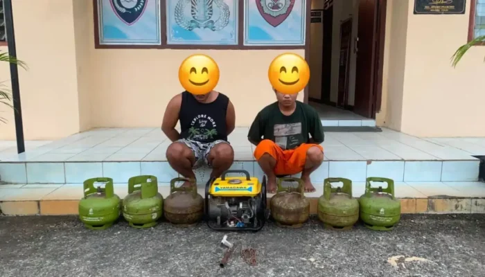 Polsek Sitiung Bekuk Dua Spesialis Pencurian Rumah dan Warung